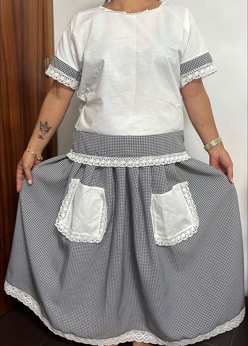 Roupa para Preta Velha Umbanda