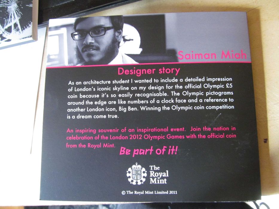 5 funtów olimpiada 2012 Londyn