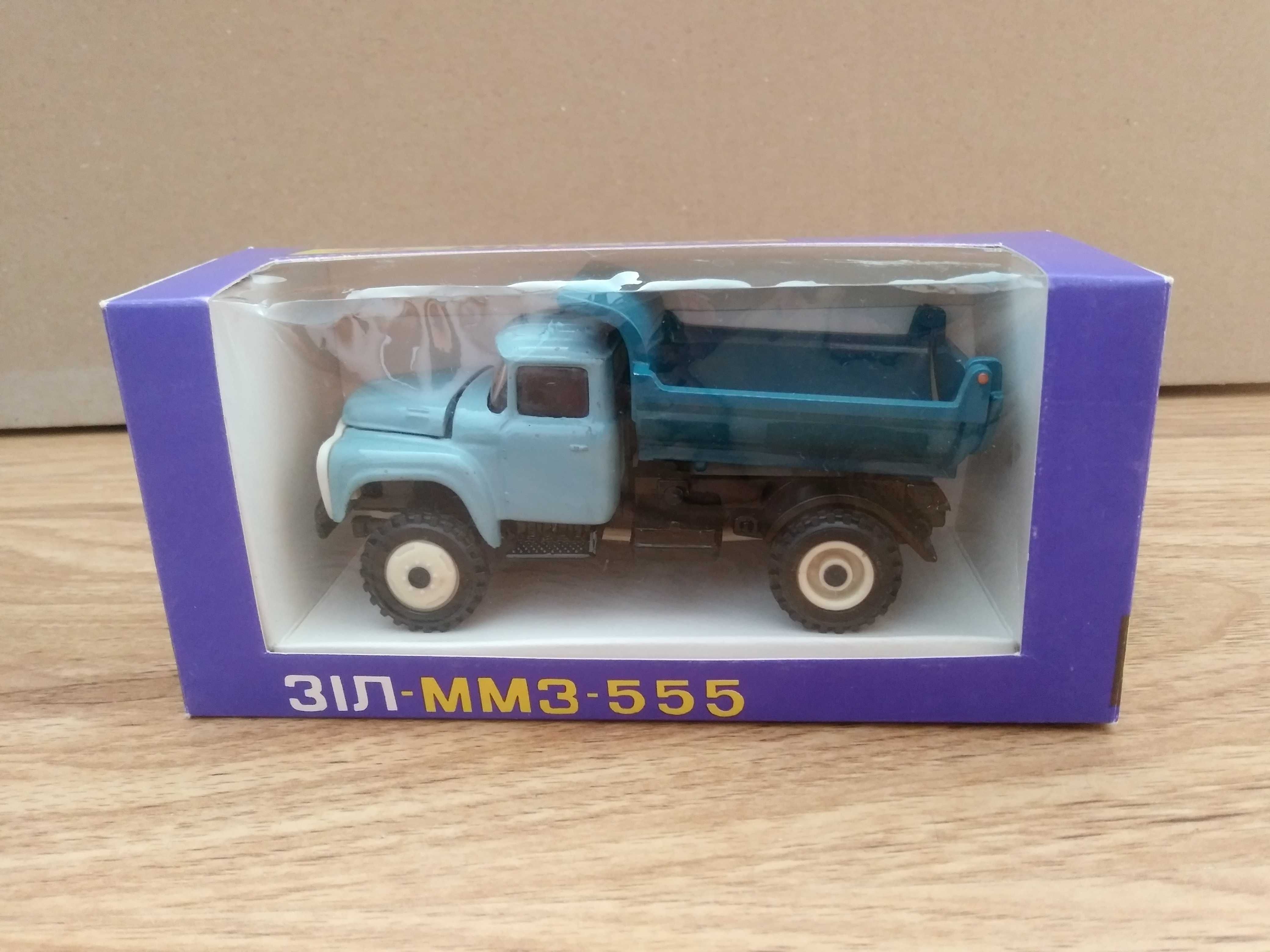 Модель авто СССР ЗИЛ ММЗ 555 1:43