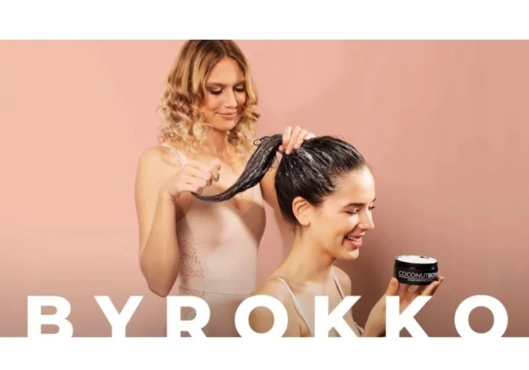 ORYGINALNY Nowy Byrokko Zestaw Coconut Bomb + Szczotka