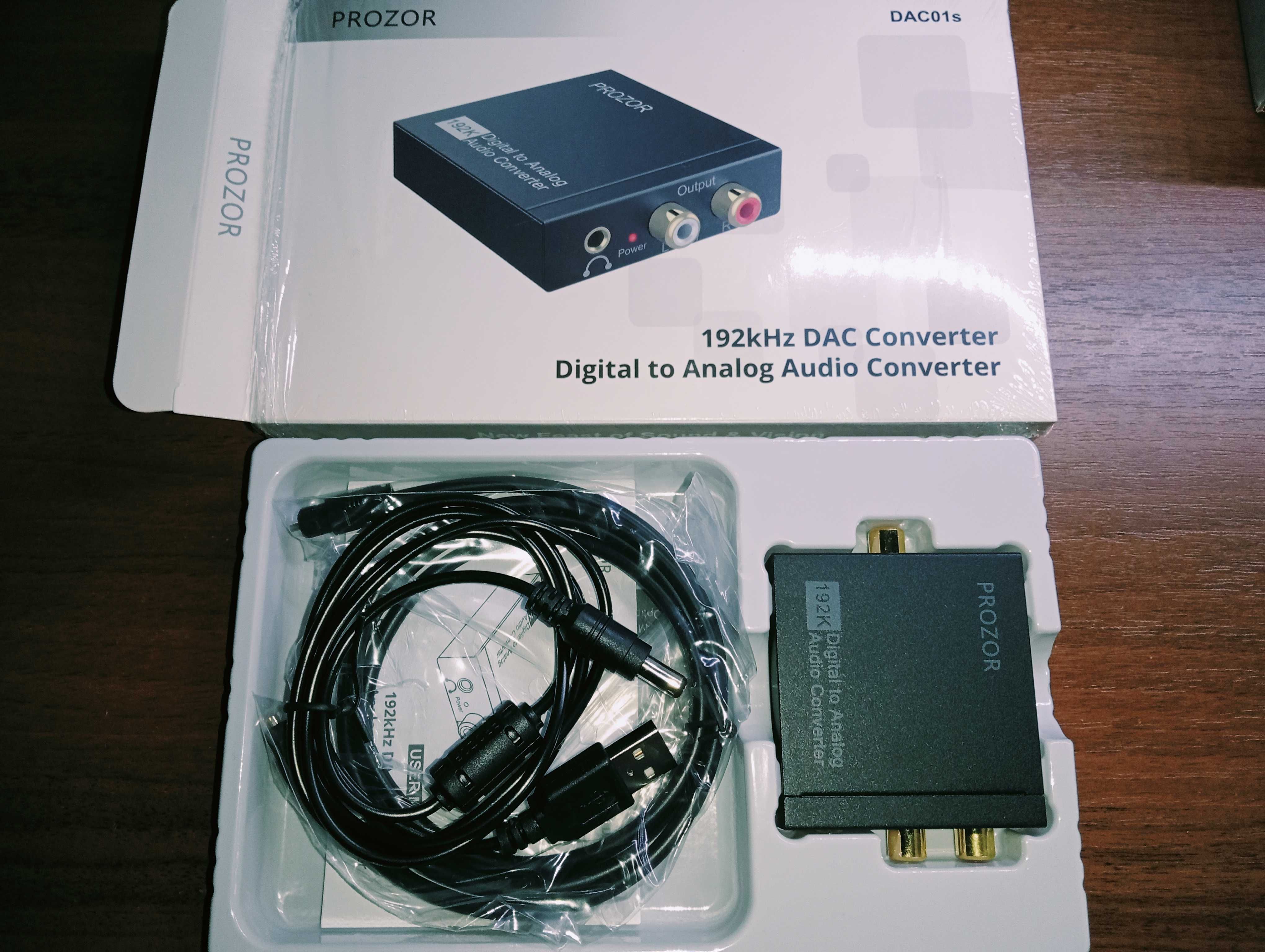 Prozor DC01s  24бит 192 кГц  ЦАП