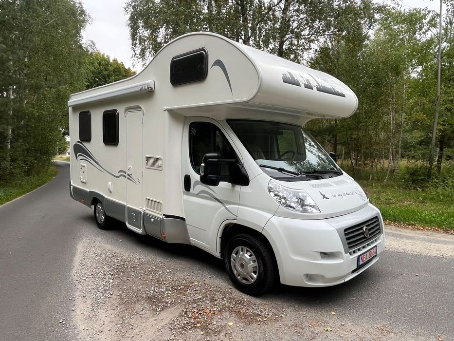 Fiat DUCATO RIMOR KNAUS HOBBY  6 Osobowy Klima Toaleta Prysznic Markiza Zadbany Kamera Satelita