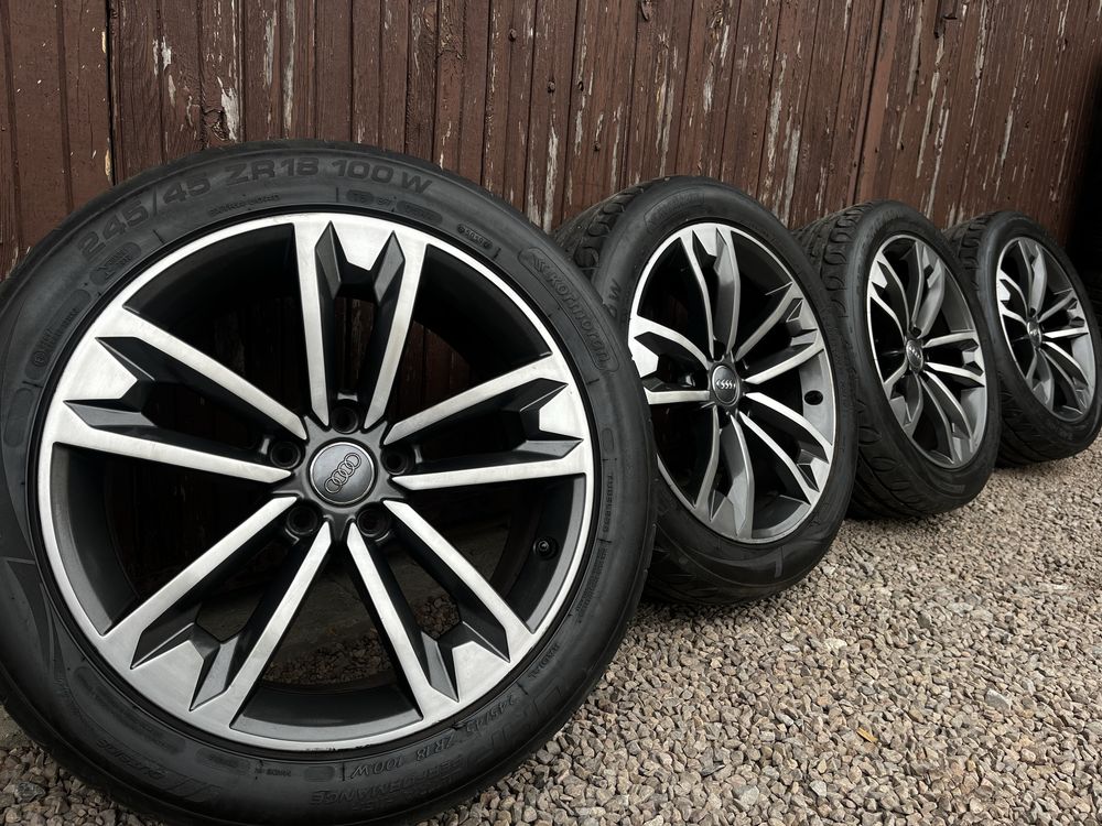 Felgi 18 5x112 Audi A4 B9 Allroad A6 A8 Q3 4x4 *Opony