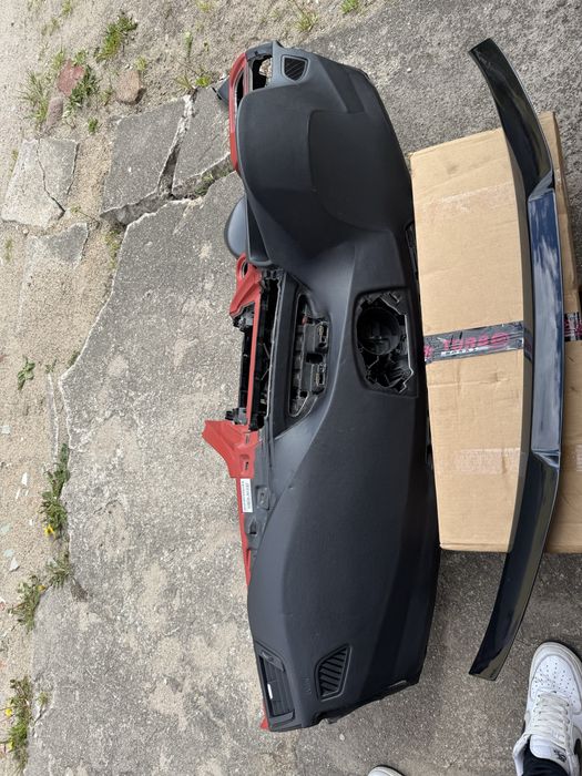 BMW deska rozdzielcza pulpit 32 f30 d36 f33 czerowna czarna