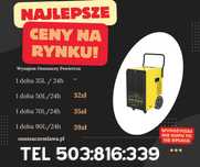 Wynajem Osuszaczy |osuszanie po zalaniu | Osuszanie tynków posadzek FV