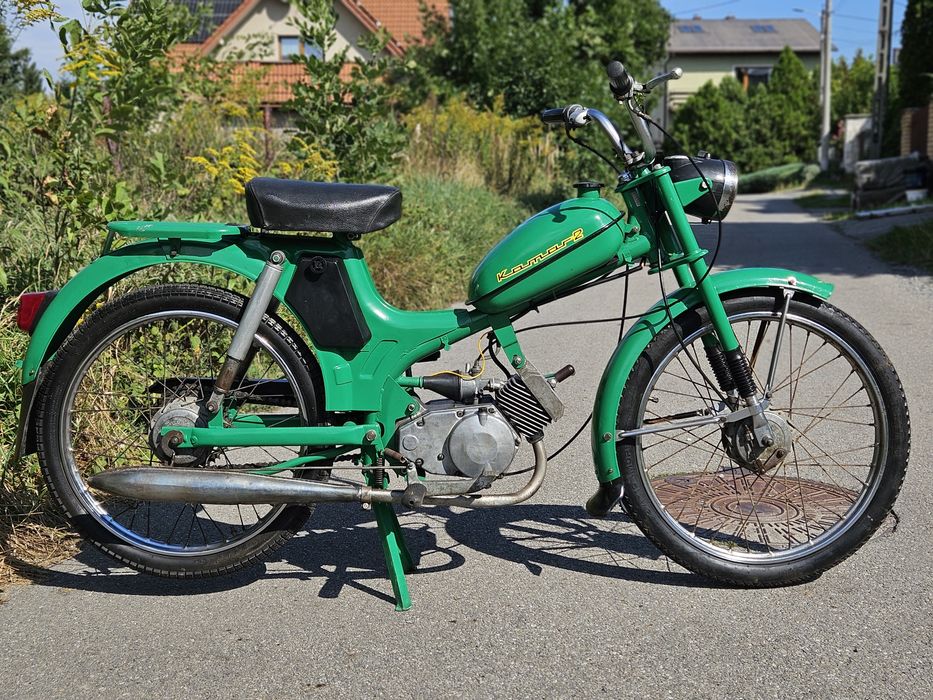 Romet Komar 2352 komarek sztywniak duża motorynka papiery transport