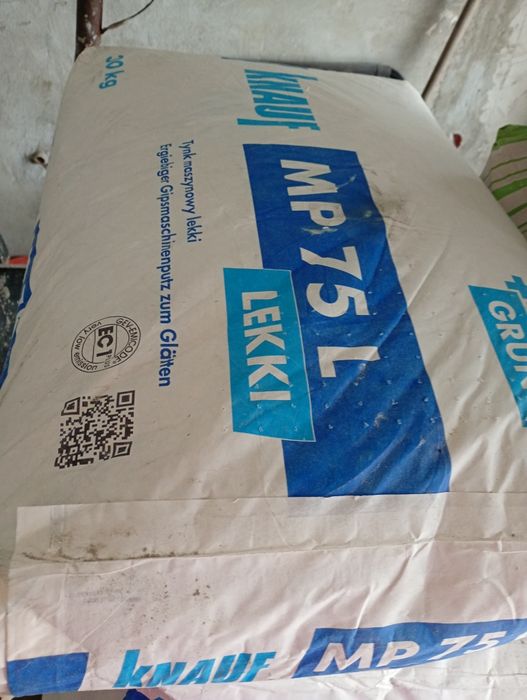 Tynk gipsowy we workach