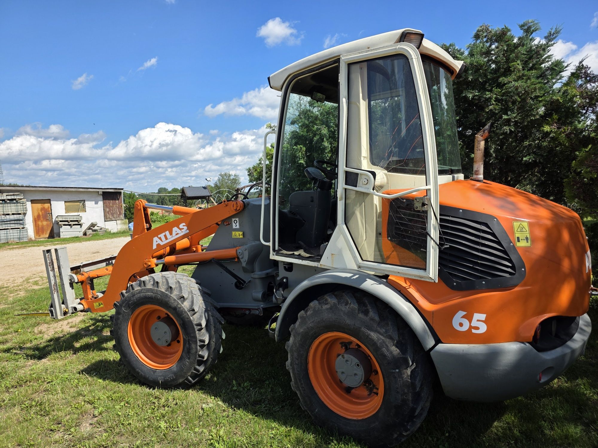 Ładowarka przegubowa atlas 65.nie Kramer manitou JCB