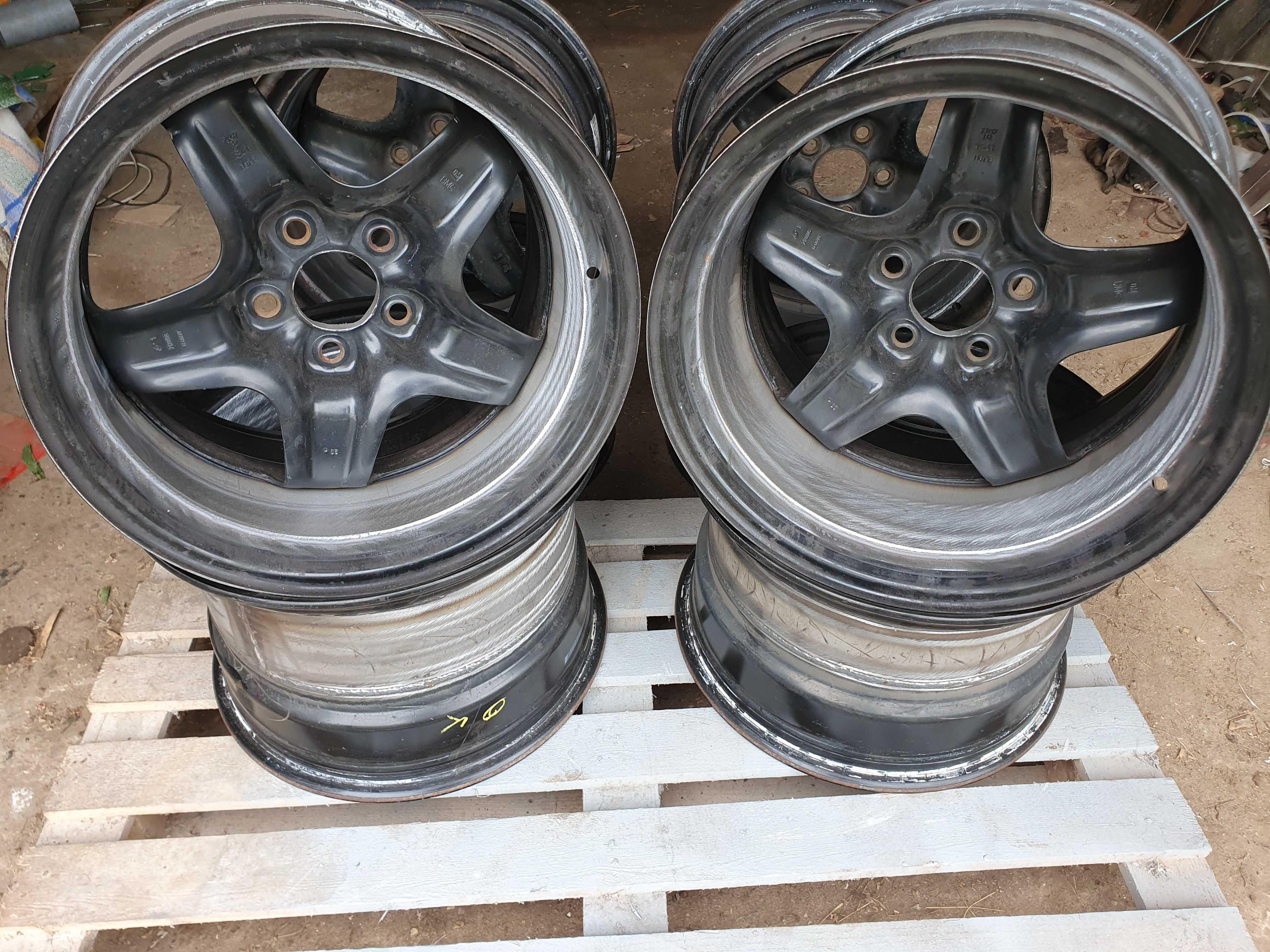 Szeroka stal 17 strykturalne  5x120 bmw