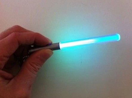Brelok MIECZ ŚWIETLNY Led STAR WARS LAST JEDI rise of skywalker