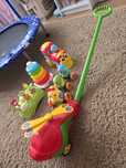 Piramidka Fisher Price i inne zabawki