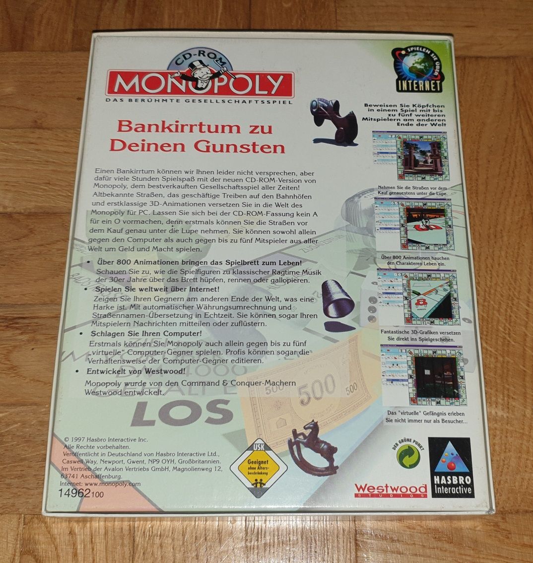 Monopoly - Monopol - Big Box - PC - GER
