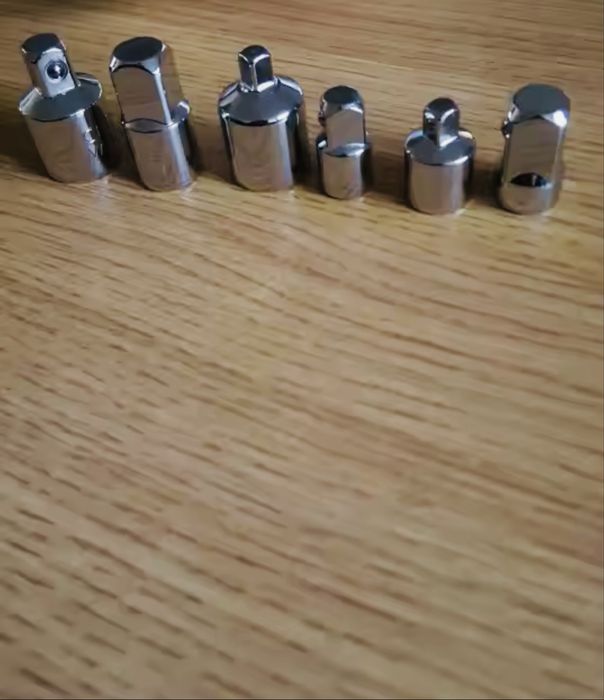 Набор 6шт переходников квадрата присоединительного трещотки гайковерта