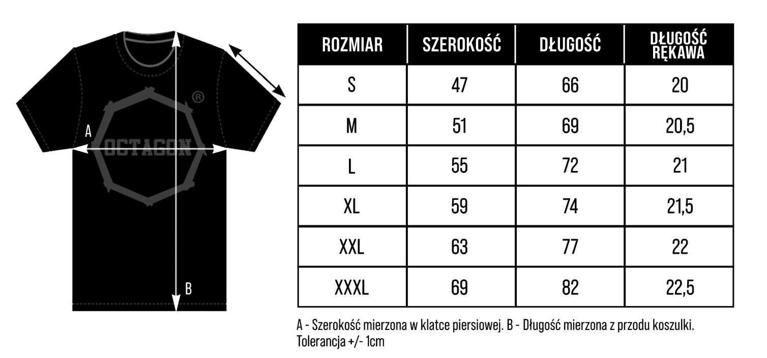 koszulka T-shirt Octagon Retro beige