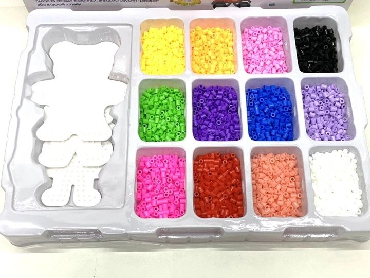 Термомозаїка 4FUN Game Club 8000 намистин 3 основи термопапір