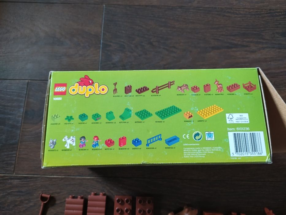 Lego Duplo Zwierzęta leśne. Oryginalne pudełko.