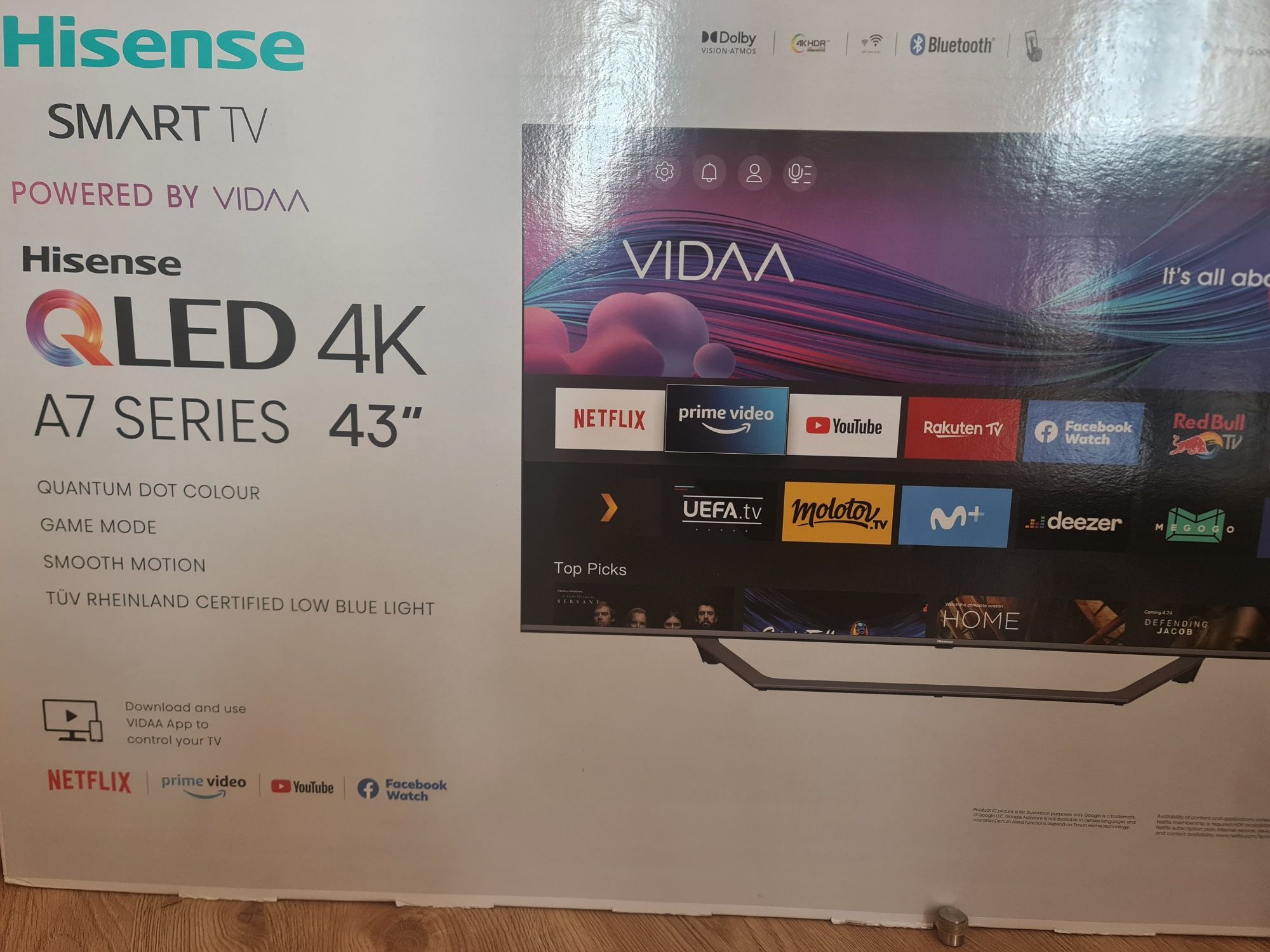 TV Hisense 43 Avariada