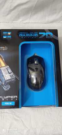 Мишка ігрова Flyper Deluxe FDG-19 USB, Black
