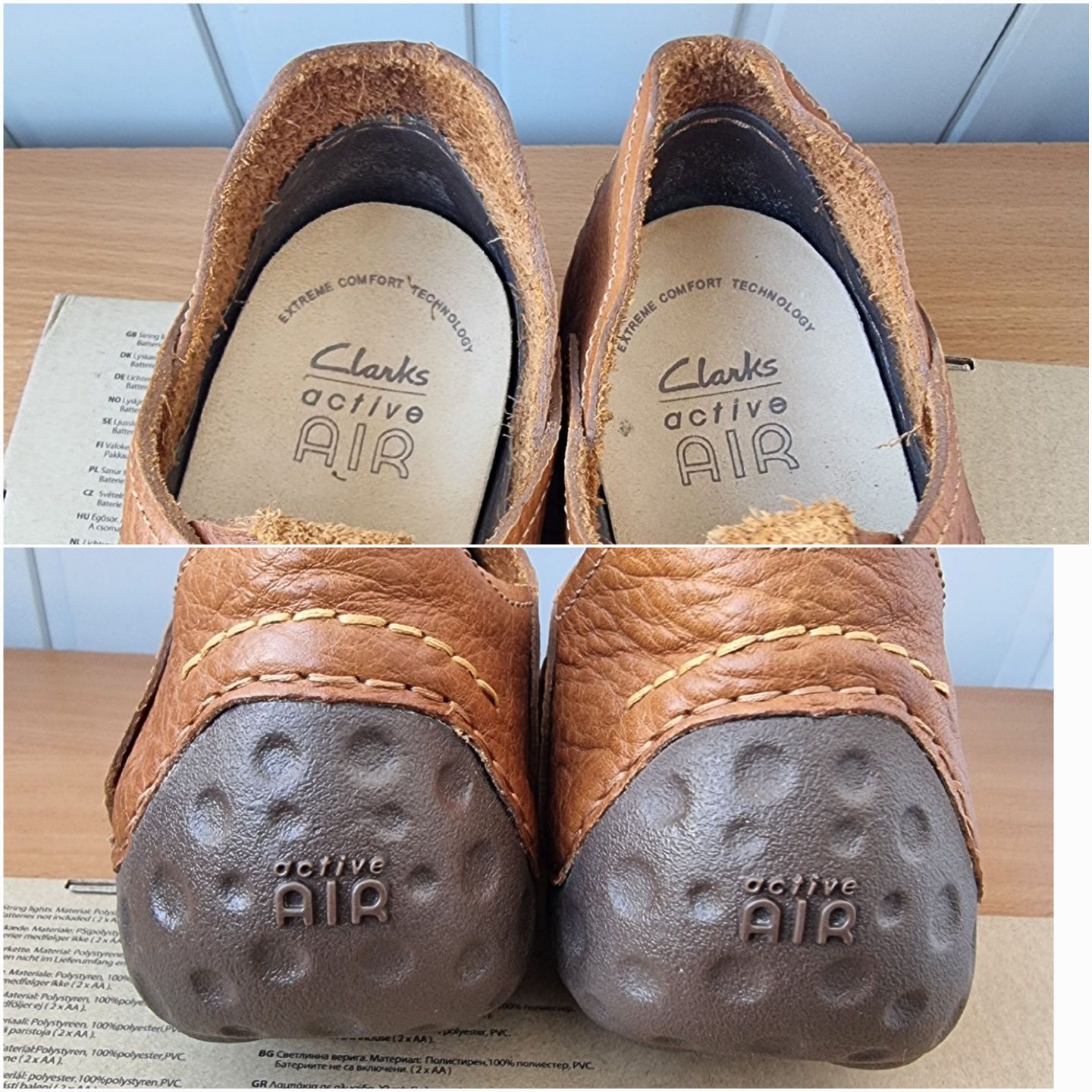 Clarks Mamo Spirit. Шкіряні чоловічі кросівки. Оригінал