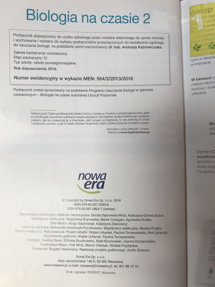 Biologia na czasie 2