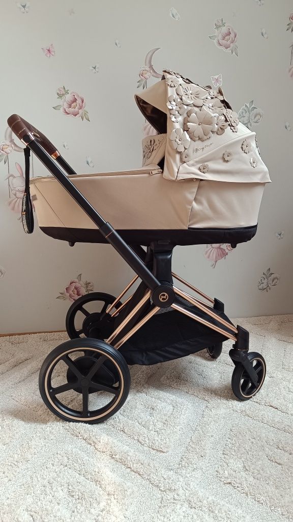 Cybex e Priam simply flowers beige 2w1