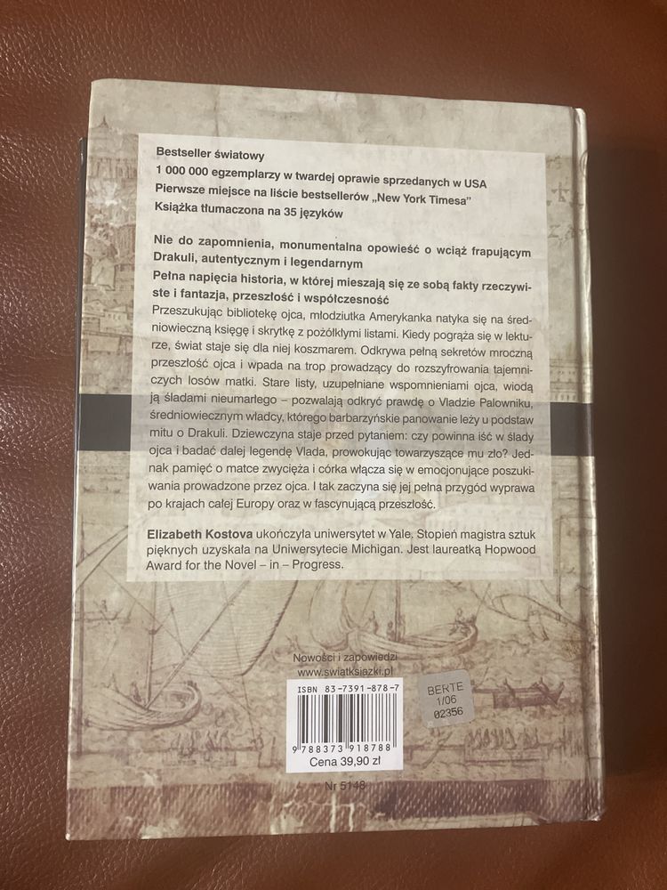 Historyk. Elizabeth Kostova