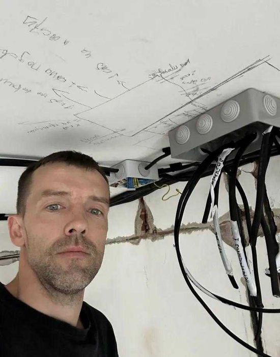 Электрик.Электрика для кухни.Штробление.Розетки,Амстронг