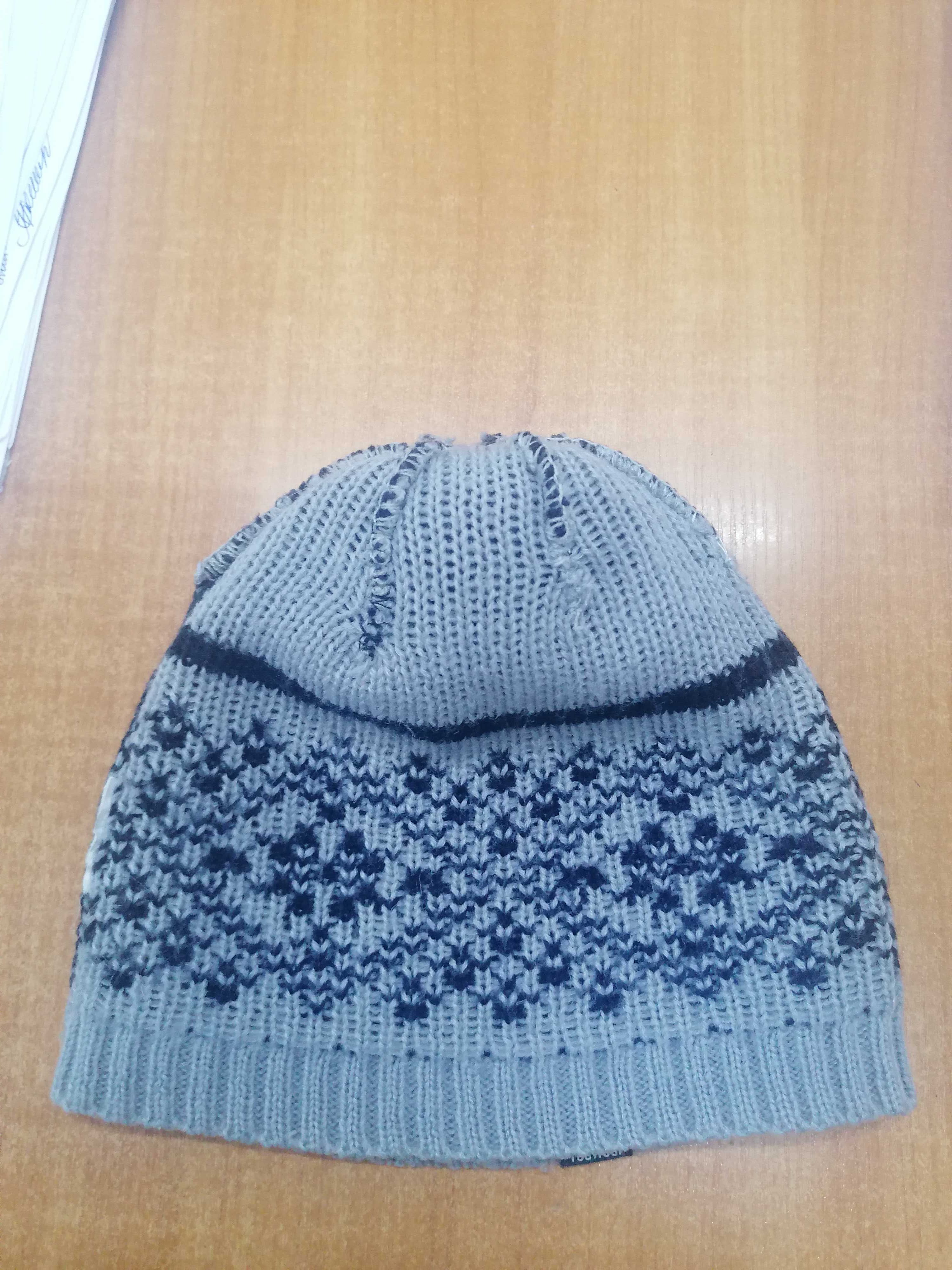 Зимова  шапка для хлопчика норвезький візерунок з бубоном FEEWEAR