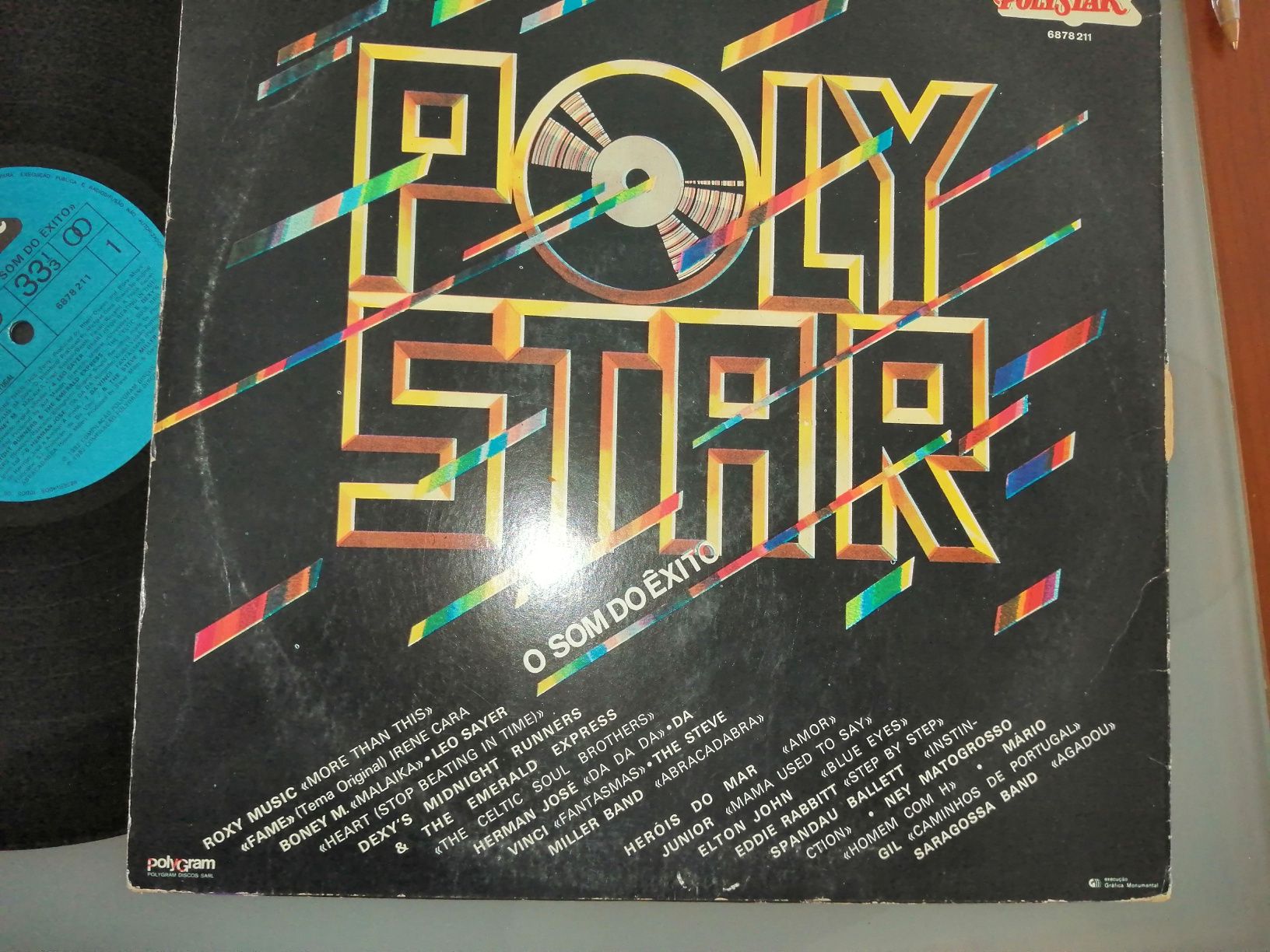 Polystar - O som do êxito	(Vinil)	disco de vinil como novo!!