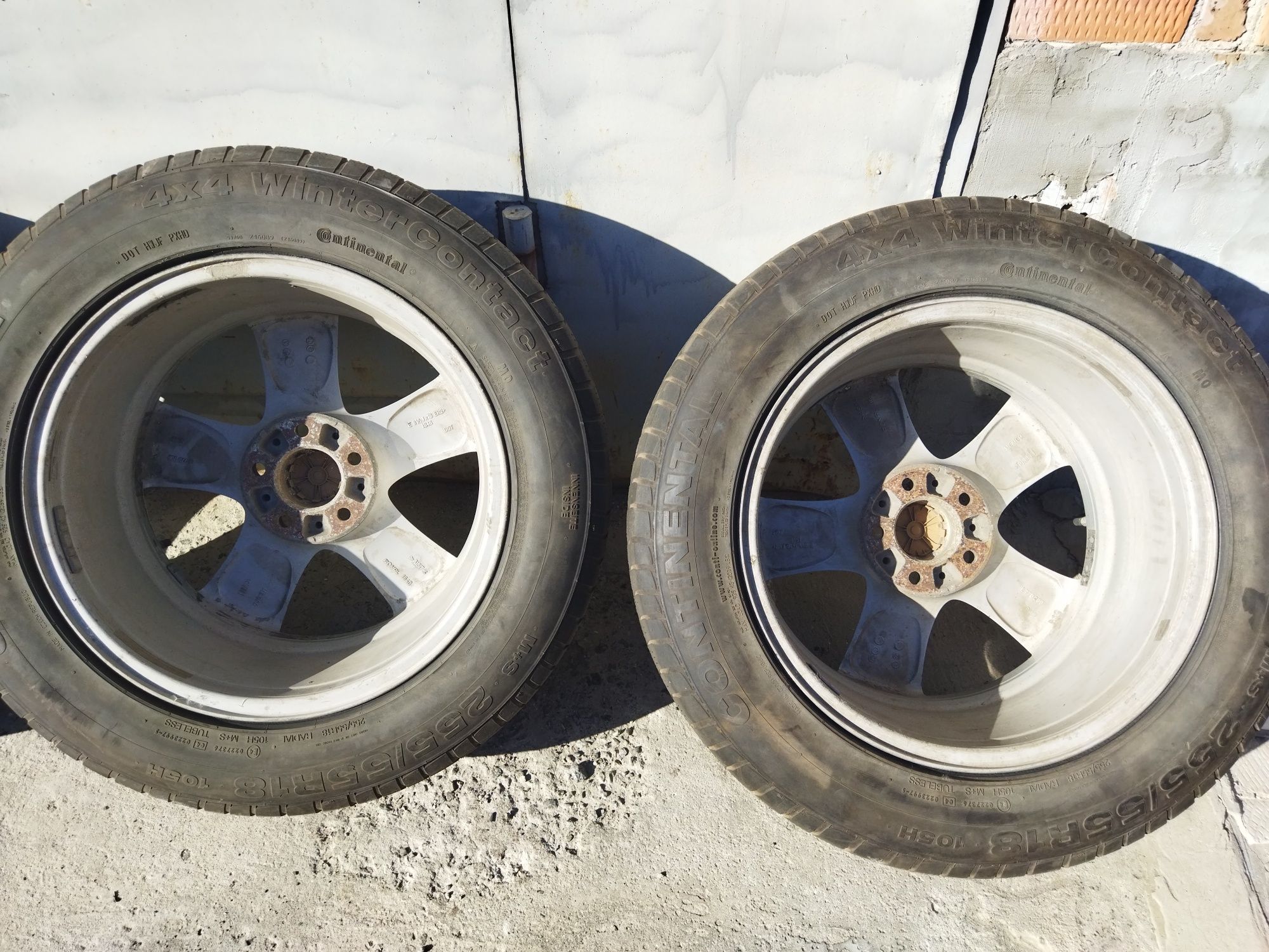 Зимові колеса 255/55r18 на бмв х5  е53-е70