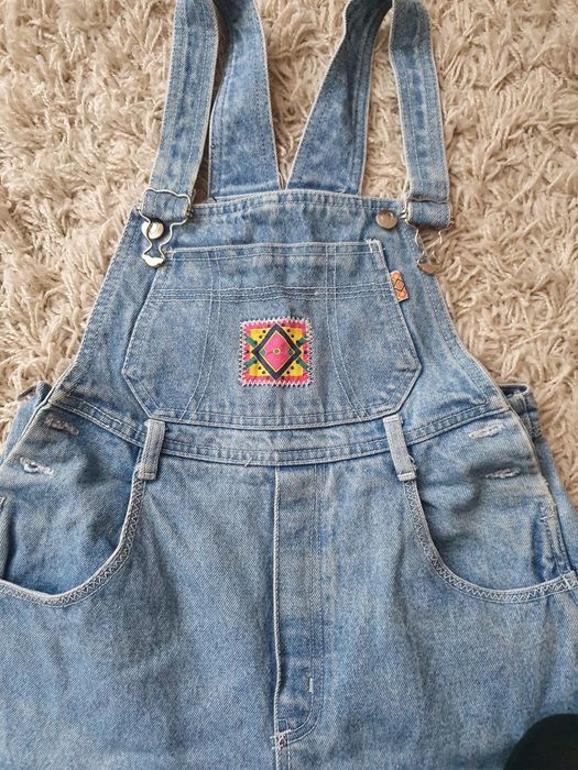 Джинсовий комбінезон р. 140- 146