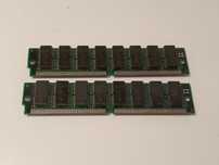 Pamięć EDO 2 X 32 MB \ Texas Instruments \ 1998 rok \ Retro PC