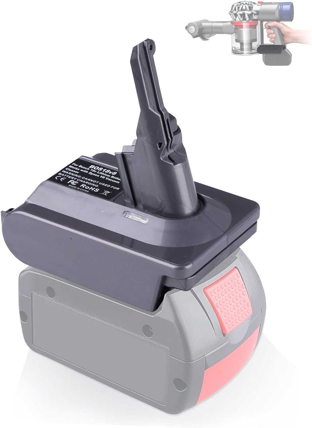 Dyson V8 adapter przejściówka Urun BOS18V8