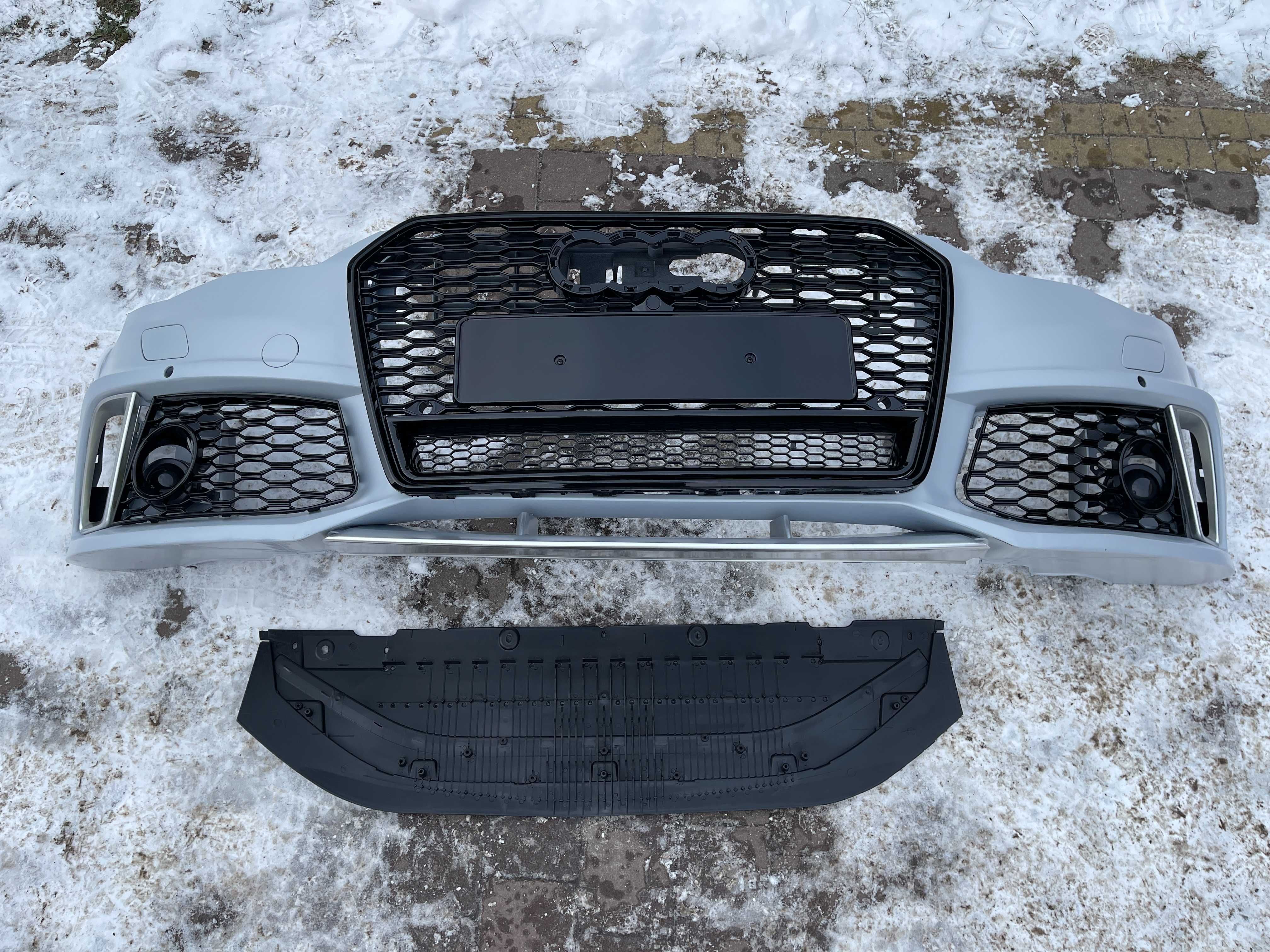 Zderzak Przod AUDI A6 C7 4G 11-14 wzor RS6 grill