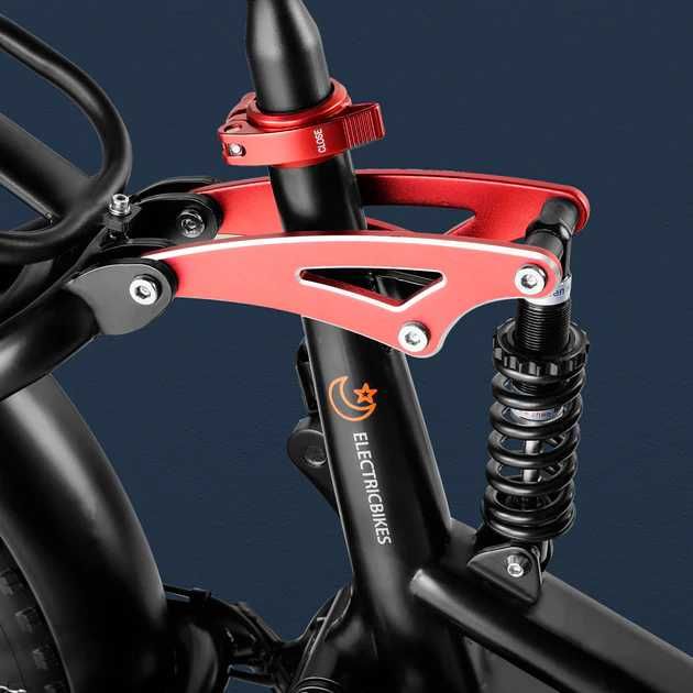 Bicicleta elétrica E-Bike Eahora Luna 2 1000w suspensão total