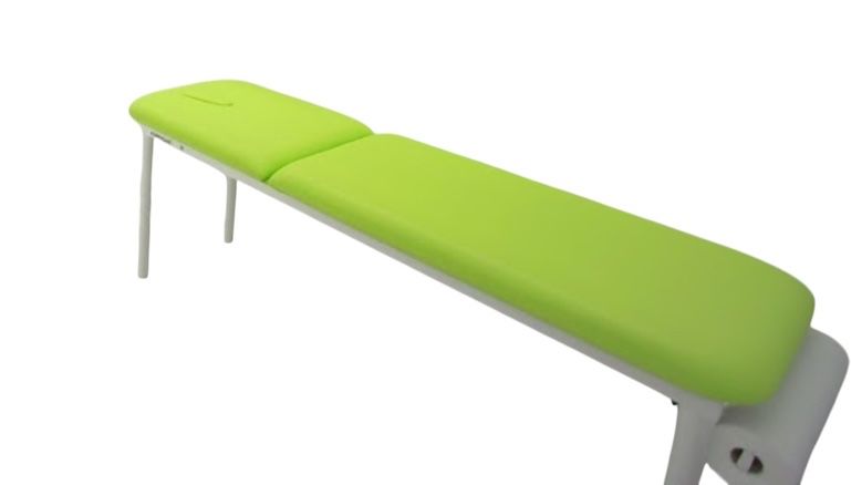 Marquesa médica fixa de metal com 2 seções - ECOPOSTURAL