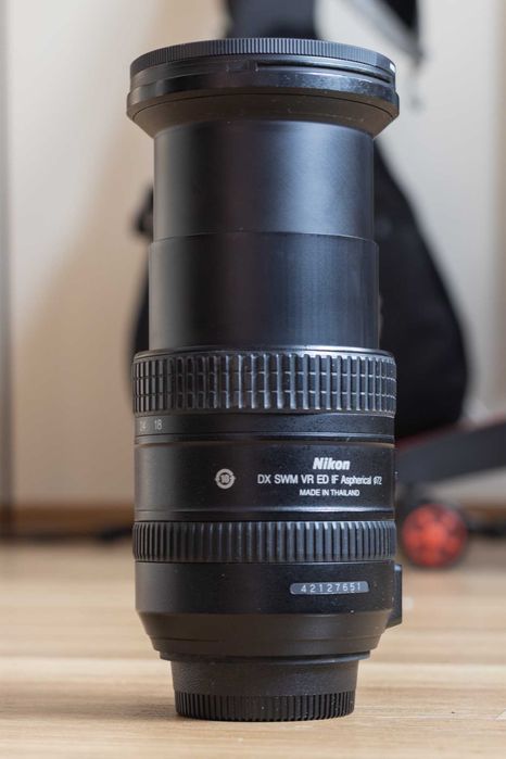 Zestaw Nikon D60, 18-200 G ED II, 18-55 G ED II