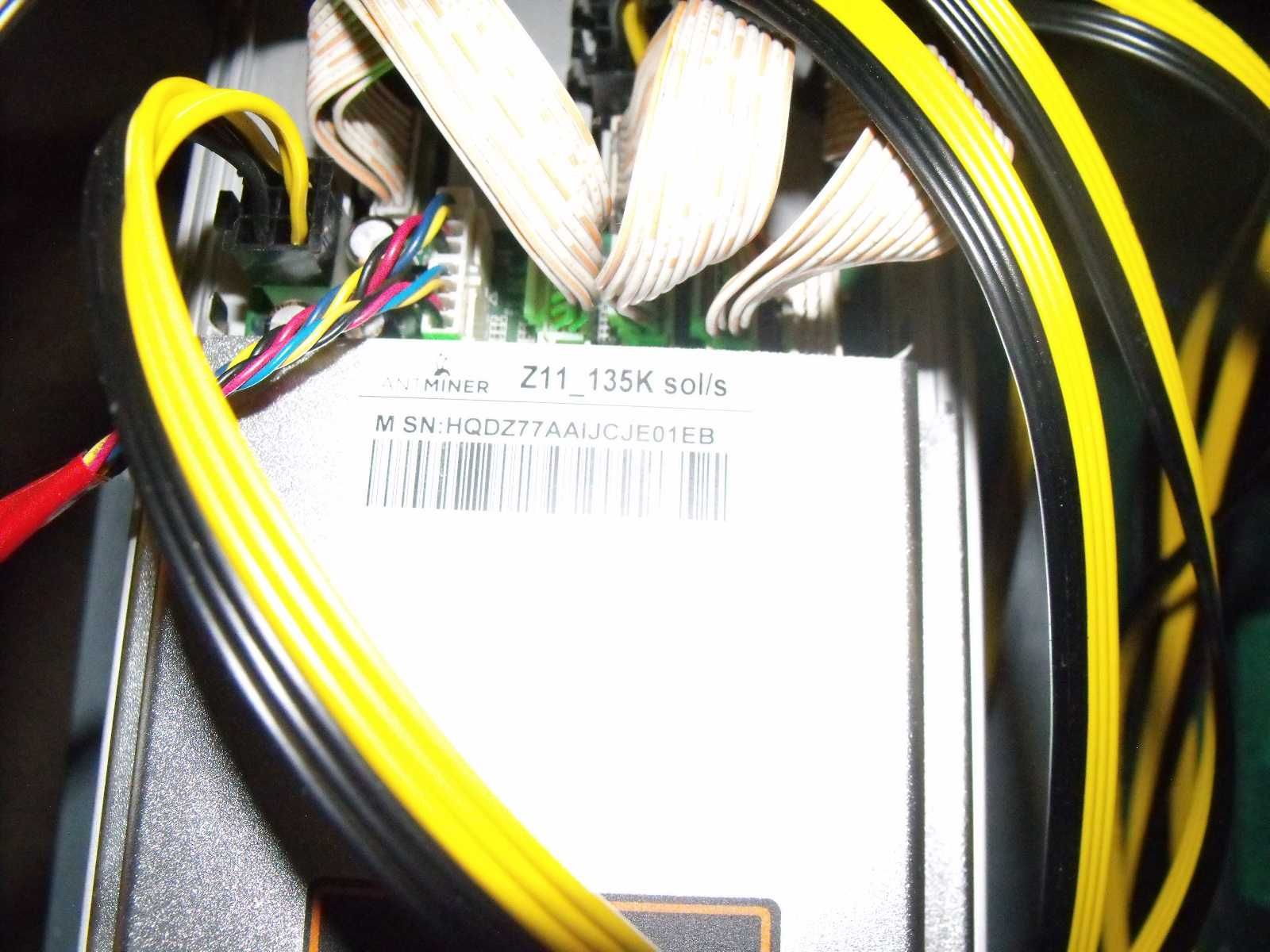 Antminer Z11 135 ksol/s