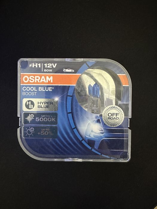 Лампа галогенна +50% Cool Blue Boost 80W H1