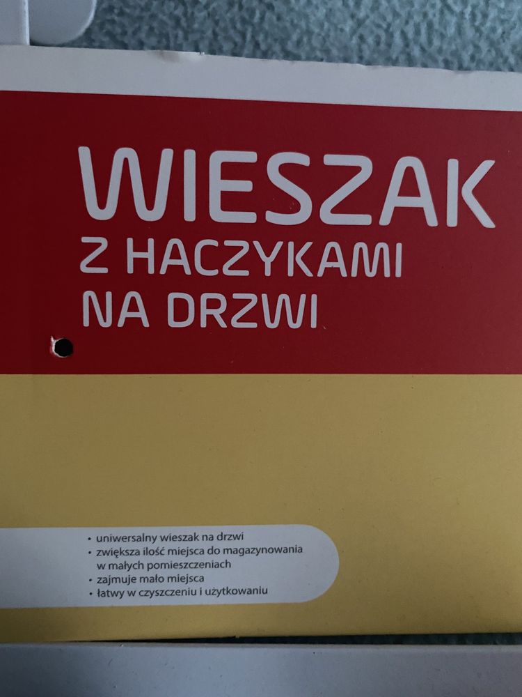 Wieszak, wieszak na drzwi, haczyki