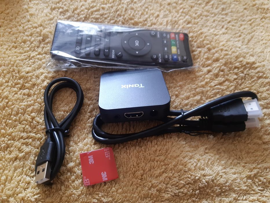 Приставка смарт тв бокс smart tv box X96Q, Q1, 4-ядерная 2/16 : 4/64