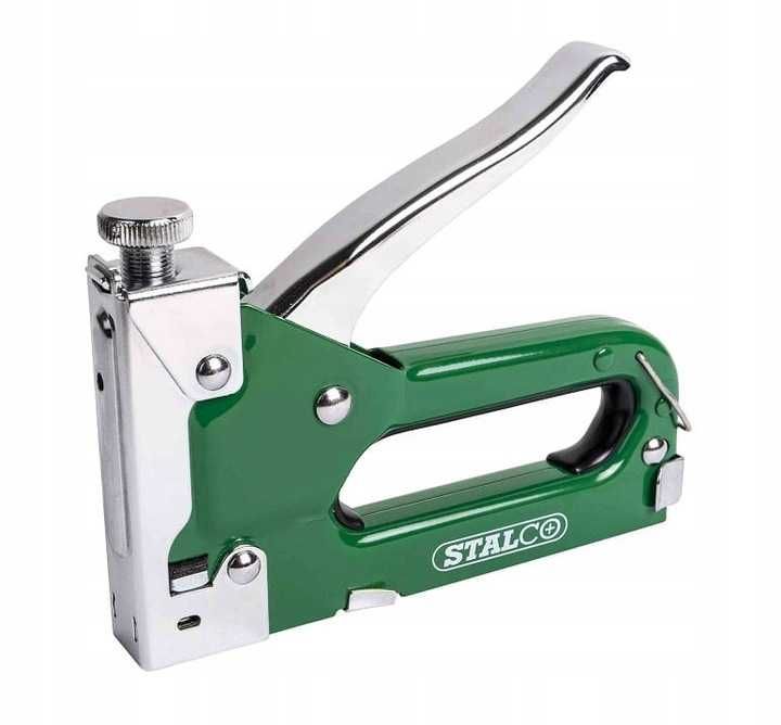 Zszywacz tapicerski taker do zszywek 4-14mm stalco + zszywki
