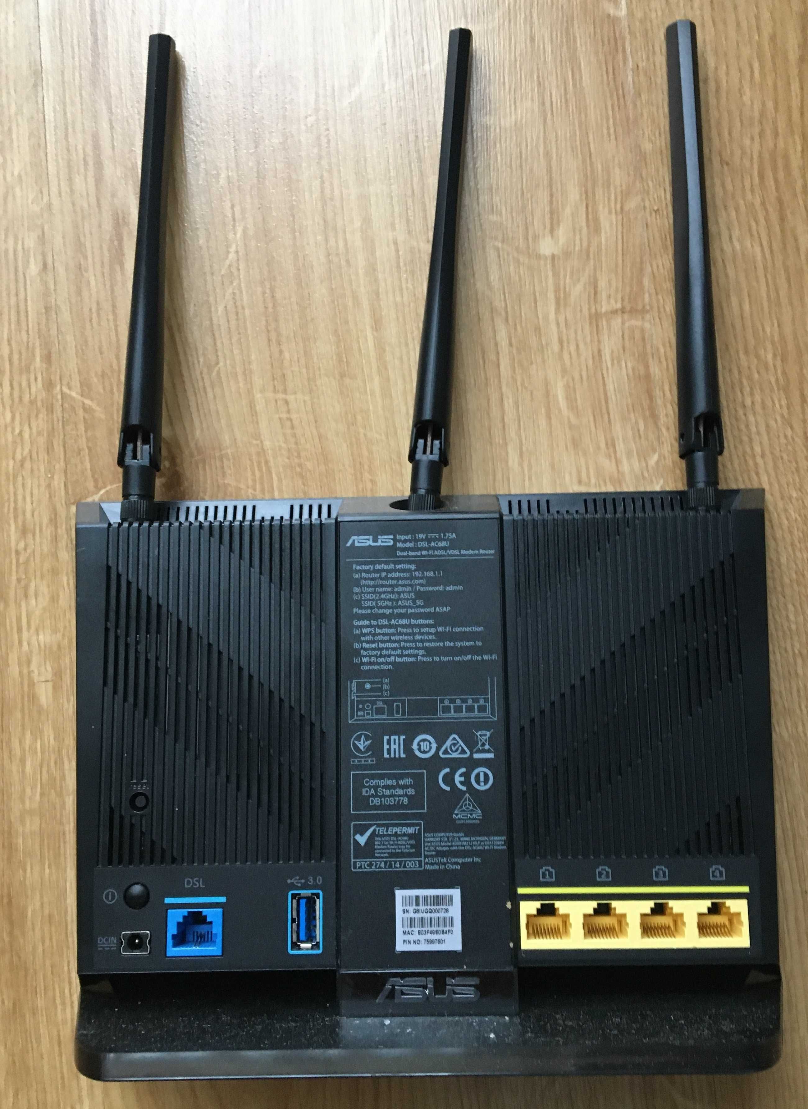 Router Asus DSL-AC68U