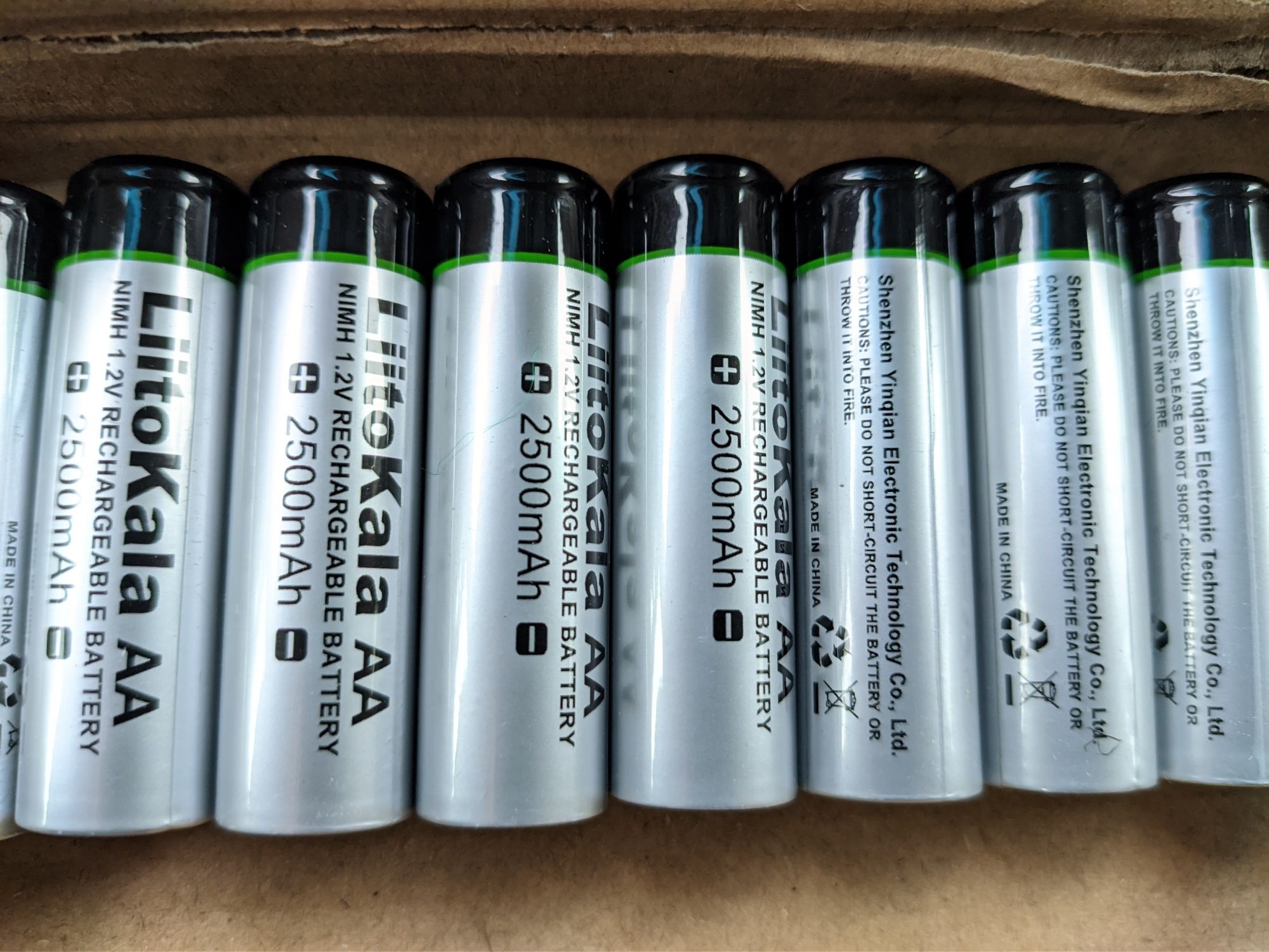 Аккумулятор АА 2500mAh