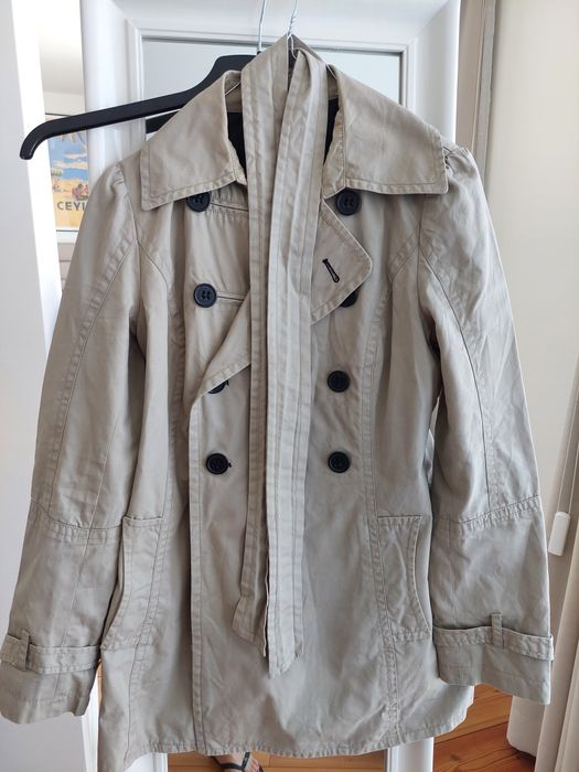 Gabardine de algodao forrado