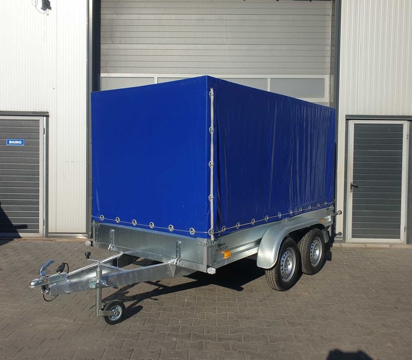 Przyczepka samochodowa SIDECAR 300x156 750 kg Producent - TRANSPORT