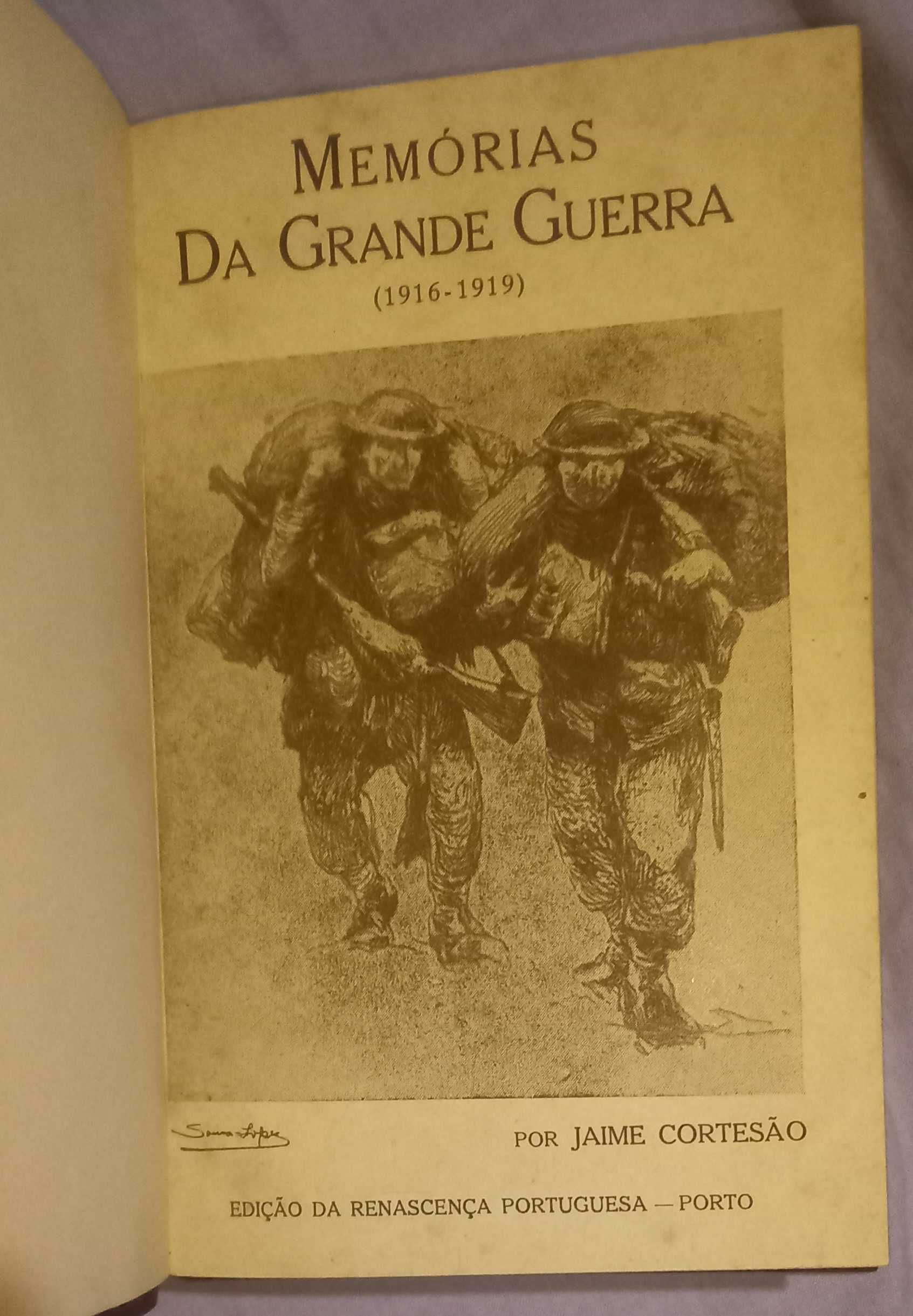 Memórias da Grande Guerra (1916 a 1919), de Jaime Cortesão.