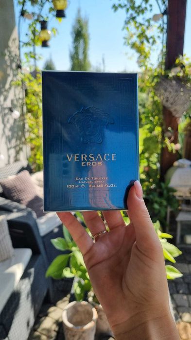 Versace Eros 100ml EDT ZAFOLIOWANE perfumy męskie