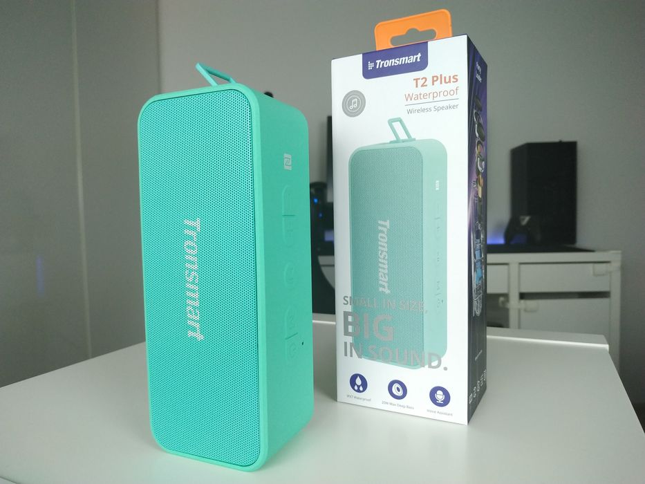 Tronsmart T2 Plus - poręczny wodoodporny głośnik BT