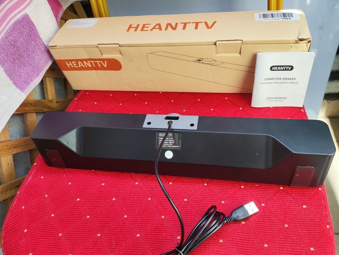 Głośnik Soundbar Komputerowy do komputera PC Laptopa USB Bluetooth
